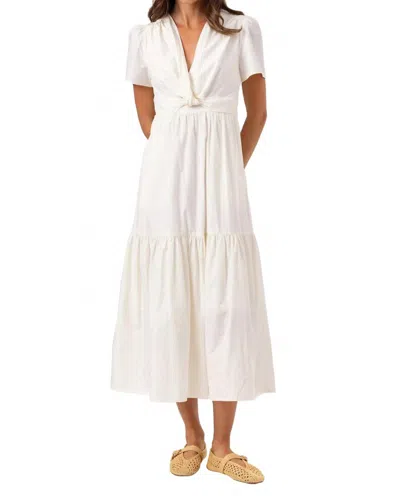 Sundays Fleet Maxi Dress In Whisper White In Neutral