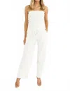 Sundays Francine Jumpsuit In Coconut Milk In White