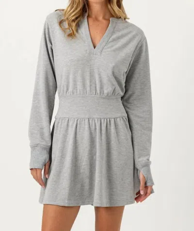 Sundays Frida Dress In Heather Grey In Gray