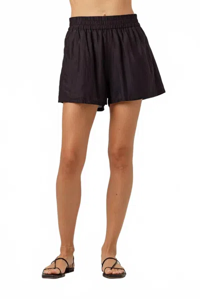 Sundays Fuller Pull On Short In Black