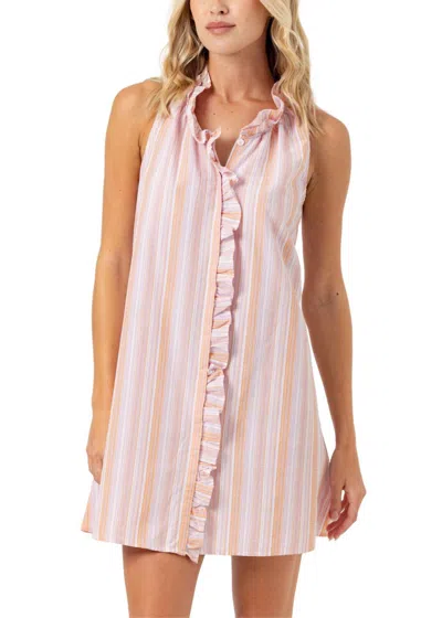 Sundays Gaelle Dress In Sardinia Stripe In Multi