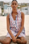 Sundays Plaid Gaelle Dress In Rainbow Plaid