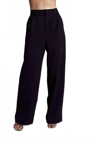 Sundays Gentry Wide Leg Trousers In Black