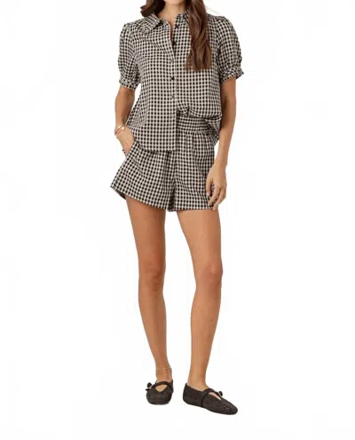Sundays Gingham Fuller In Black Gingham