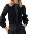 Sundays Gwen Top In Black In Black