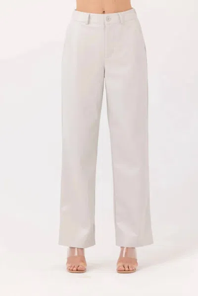 Sundays Hale Straight-leg Pants In Alabaster In White