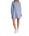 Sundays Hunter Mini Dress In Blue Mist In Blue