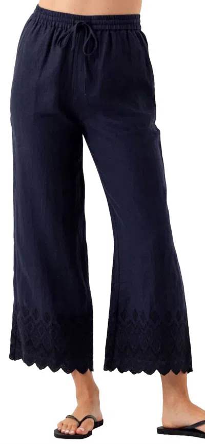 Sundays Ines Pants In Navy In Blue