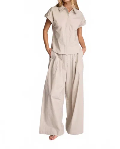 Sundays Irene Pants In Beige In Sand