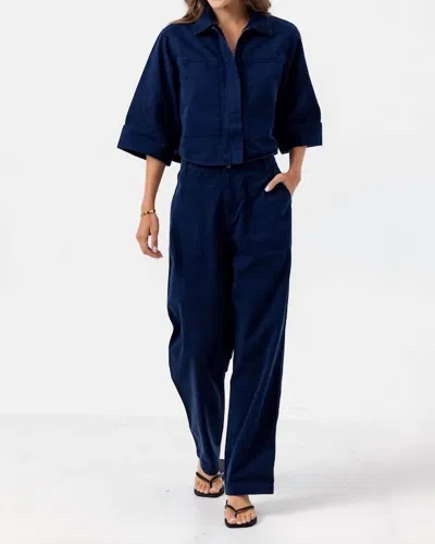 Sundays Ismene Pants In Navy In Blue