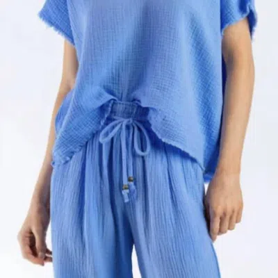 Sundays Jay Top In Hydrangea In Blue