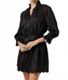 Sundays Jenna Dress In Black In Black