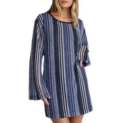 Sundays Jett Mini Dress In Navy In Multi