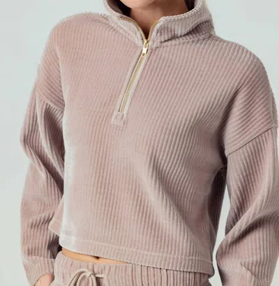 Sundays Jodie Pullover Sweater In Taupe In Gray