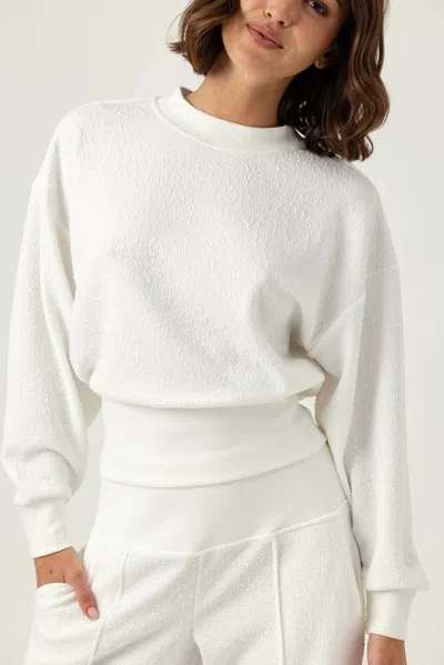 Sundays Juna Pullover Sweater In White