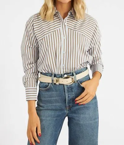 Sundays Katarina Shirt In Villa Stripe