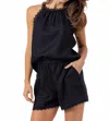 Sundays Kavita Top In Black In Blue