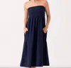 Sundays Kenny Dress In Navy In Blue