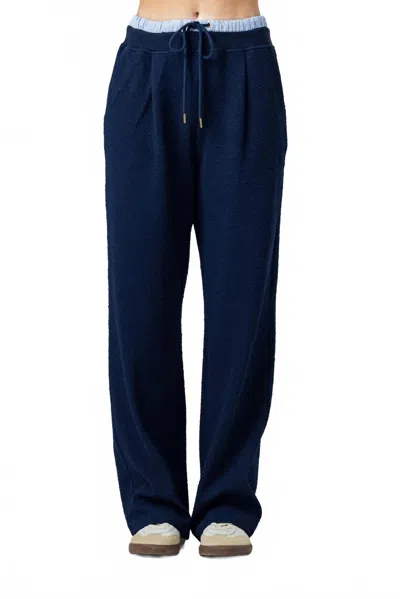 Sundays Leonie Pants In Navy In Blue