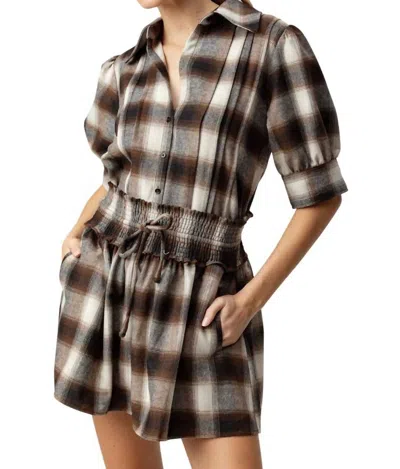 Sundays Lilia Shirt In Coco Plaid In Multi