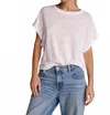 Sundays Linen Roxy Tee In White