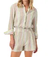 Sundays Emmie Buttondown Shirt In Multi