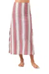 Sundays Louie Skirt In Sunshade Stripe