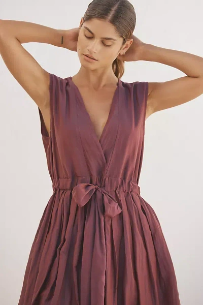 Sundays Lucia Midi Dress In Purple