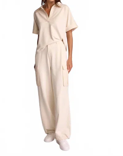 Sundays Mali Wide Leg Pants In Birch In Neutral