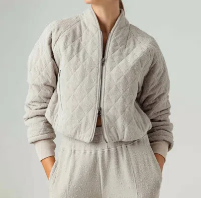 Sundays Marlowe Jacket In Dove In Grey