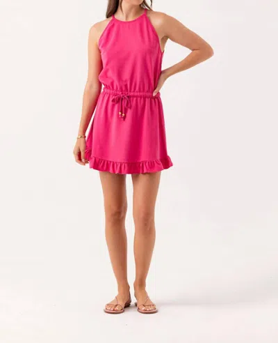 Sundays Mazie Dress In Carmine