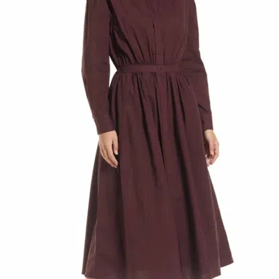 Sundays Melody Dress In Berry In Brown