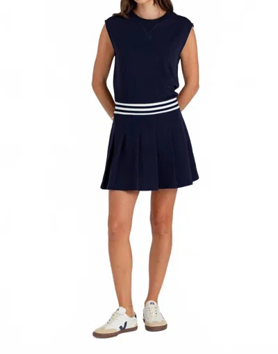 Sundays Merre Mini Dress In Navy In Blue