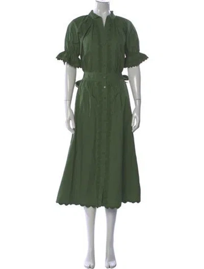 Pre-owned Sundays Mini Dress In Green
