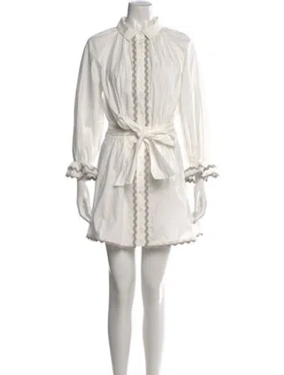 Pre-owned Sundays Mini Dress In White