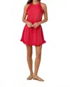 Sundays Mirabelle Dress In Washed Ruby In Red