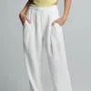 Sundays Norris Cotton Gauze Pants In White In White