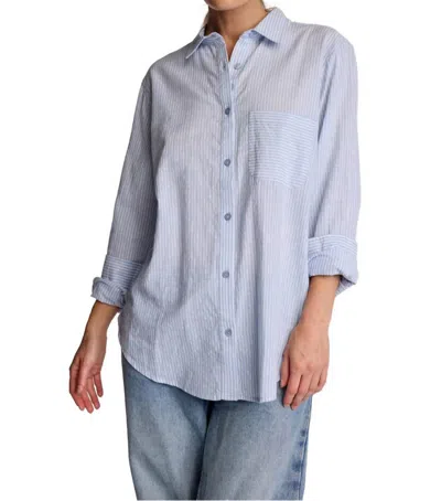Sundays Nox Shirt In Shadow Stripe