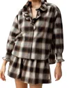 Sundays Opal Shirt In Coco Plaid In Multi