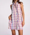 Sundays Plaid Gaelle Dress In Rainbow Plaid In Multi