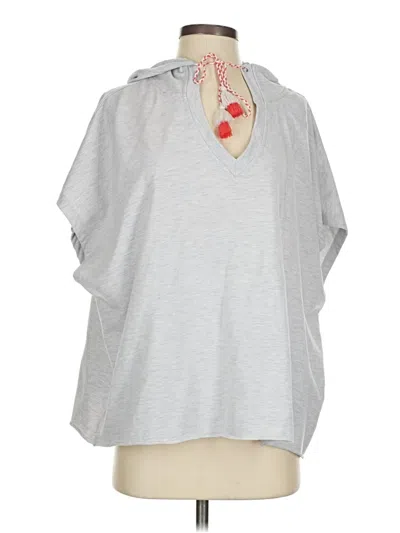 Pre-owned Sundays Poncho In Gray