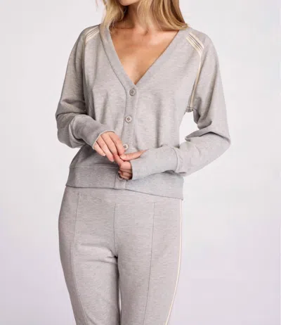 Sundays Poppy Cardigan In Gray