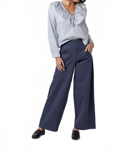 Sundays Porter Pant In Steel In Blue