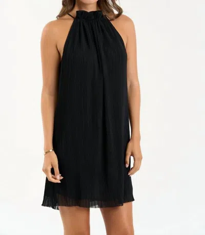 Sundays Presley Halter Dress In Black