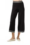 Sundays Quinn Cropped Pants In Black In Black