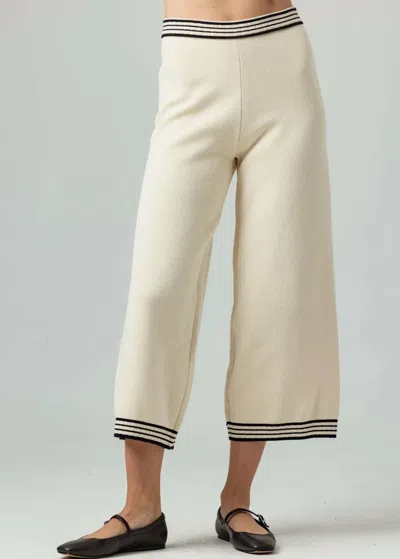 Sundays Quinn Wide Leg Pants In Ivory In Neutral