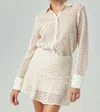 Sundays Reece Button Down Shirt In Cream