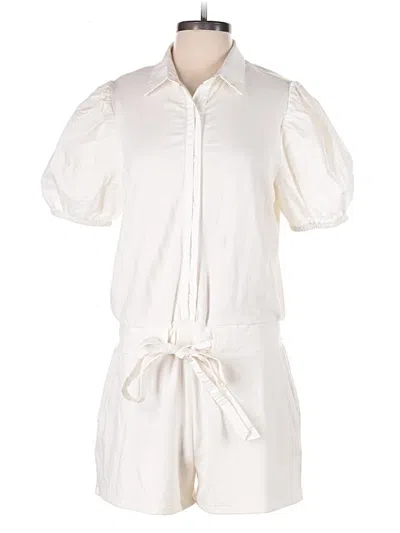 Pre-owned Sundays Romper In White