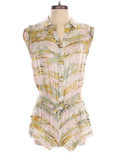 Pre-owned Sundays Romper In Yellow