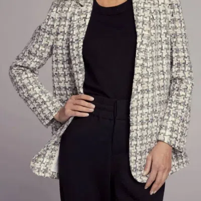 Sundays Roscoe Blazer In Ash Boucle In Multi